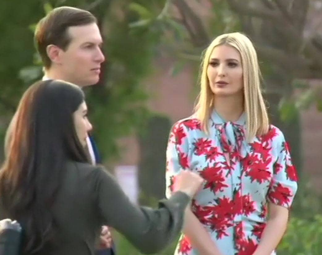 ट्रंप-मेलानिया ने किया ताज का दीदार, पर छाए रहे इवांका और जेरेड