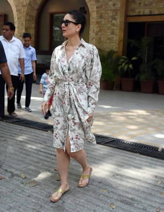 नानी बबीता और मां करीना कपूर के साथ स्पॉट हुए तैमूर अली खान, Photos