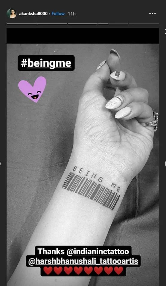 ब्रेकअप के बाद पारस अकांक्षा के बीच टैटू वॉर, बोले मैं भी जल्द हटाने वाला हूं