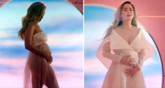 ब्रेकअप, तलाक की खबरों के बाद कैटी पेरी ने दी प्रेग्नेंसी की न्यूज, देखें तस्वीर