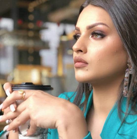 रोटियां बना रहीं हिमांशी खुराना का देसी अंदाज, नो मेकअप लुक में आईं नजर