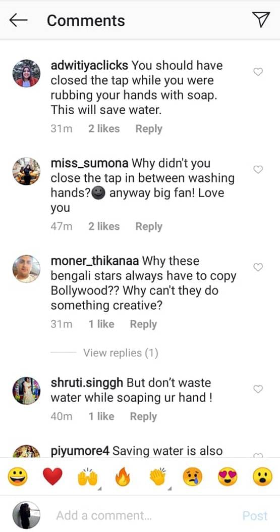 हाथ धोना सिखाते वक्त नुसरत से हुई ये बड़ी गलती, यूजर्स ने किया ट्रोल