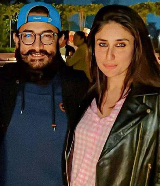 शूटिंग सेट पर नन्हें बच्चे के साथ दिखे आमिर खान, किसका है ये बेटा?