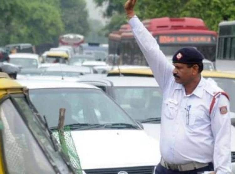 ट्रैफिक नियम तोड़ने पर बस वाले पर लगा 6 लाख 72 हजार का जुर्माना!