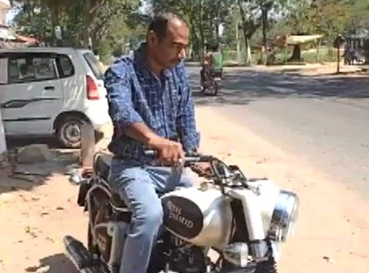 जुगाड़ का कमाल, डीजल से चलने वाली बुलेट देती है 100 का माइलेज