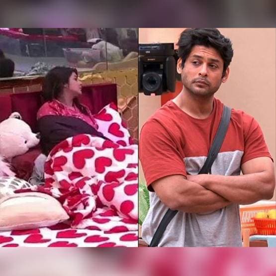 शहनाज का नहीं लग रहा मन, टैडी बियर को पहनाई सिद्धार्थ की टी-शर्ट