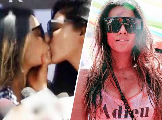 होली पार्टी में नागिन एक्ट्रेस के सहेली संग लिपलॉक पर मचा था बवाल