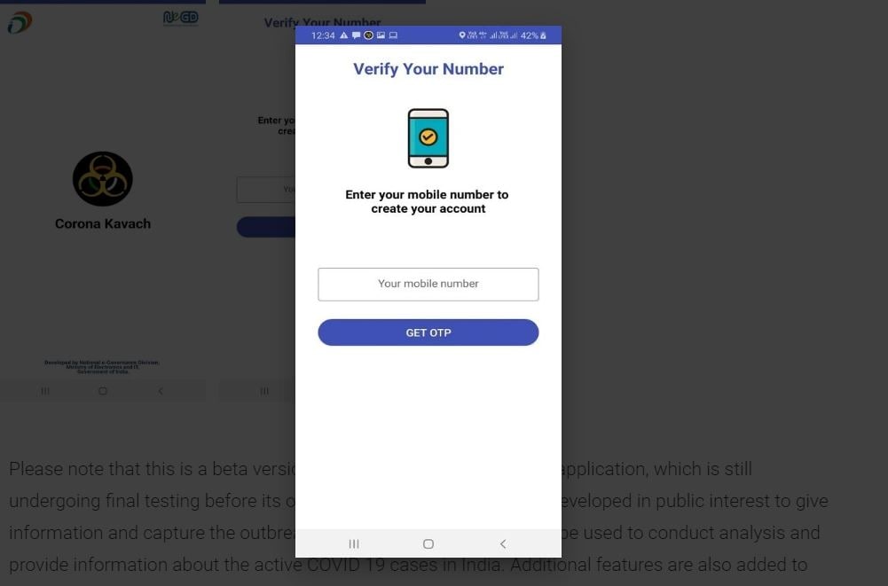 सरकार का Corona Kavach बताएगा आस पास कोरोना पेशेंट तो नहीं