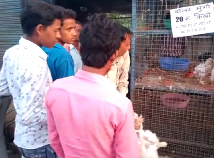 गरीबों के लिए कोरोना बना वरदान, BPL राशन कार्ड से मुर्गा फ्री