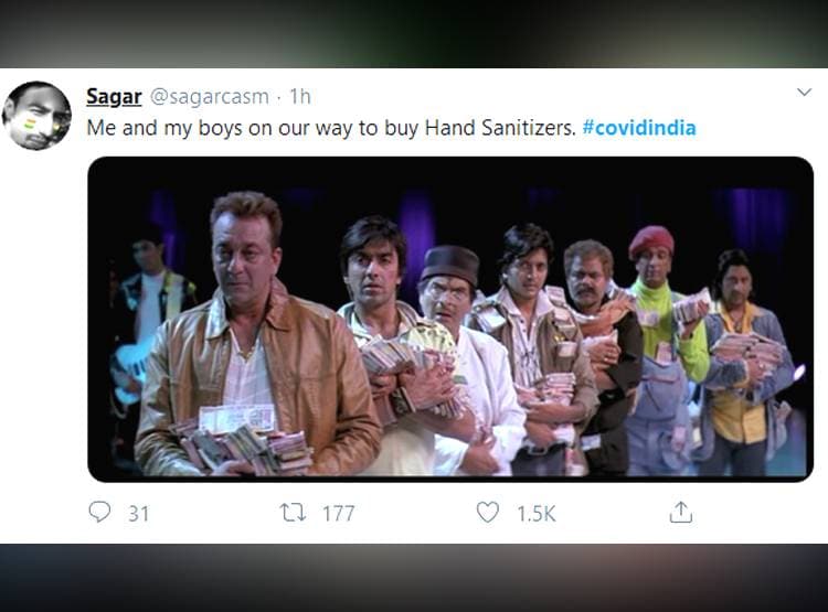 सोशल मीड‍िया पर कोरोना के खौफ का असर, कुछ हटकर बन रहे मीम्स