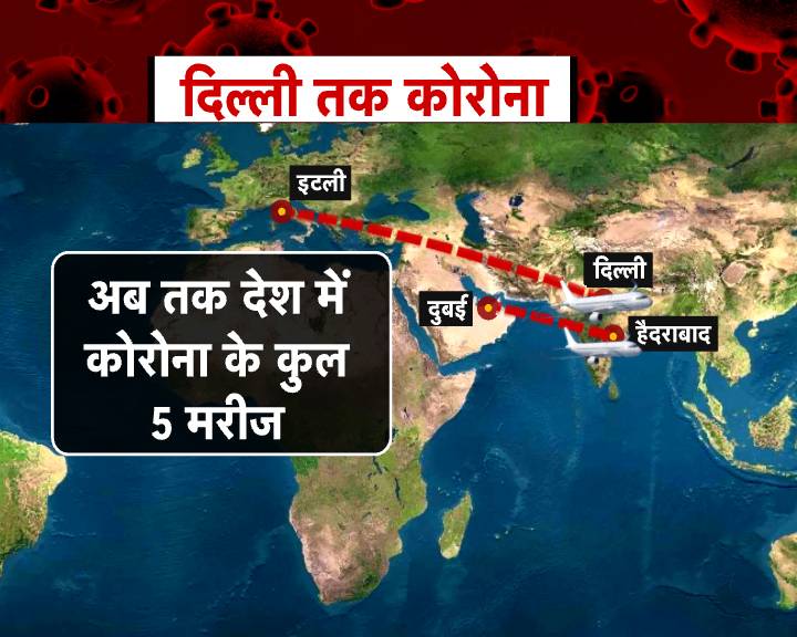 कोरोना वायरस के भारत पहुंचने की क्या है क्रोनोलॉजी, अब तक 8 की पहचान