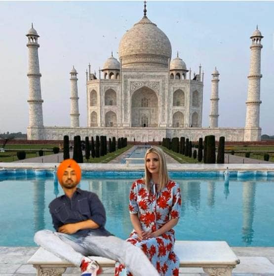 ट्रंप की बेटी को ताजमहल दिखाने के बाद दिलजीत को पसंद आई ये बोल्ड एक्ट्रेस