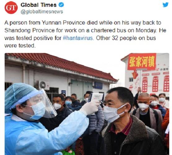 कोरोना के बाद चीन में अब फैला 'हंता', ऐसा दिखता है ये जानलेवा वायरस
