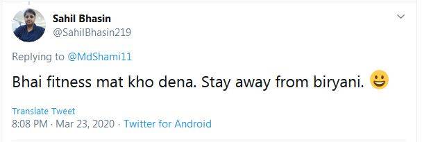 कोरोना: शमी ने डॉगी के साथ शेयर की फोटो तो फैंस ने लगाई लताड़