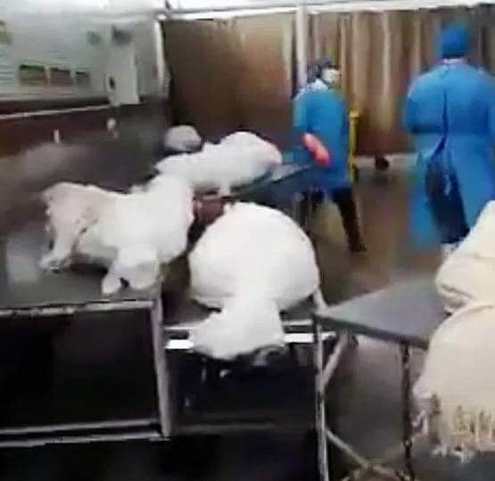 कोरोना वायरस: ईरान के शवगृह में दिखे लाशों के ढेर, वीडियो वायरल