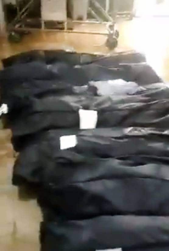 कोरोना वायरस: ईरान के शवगृह में दिखे लाशों के ढेर, वीडियो वायरल