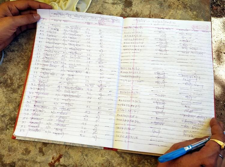 लॉकडाउन: गोद में बच्चे-सिर पर बैग, 25 हजार मजदूरों से पट गई सड़क