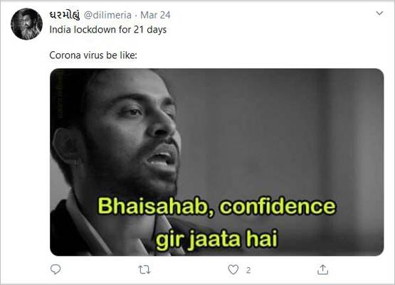 21 दिन के लॉकडाउन में होने वाला है ऐसा हाल, वायरल हो रहे फनी मीम्स