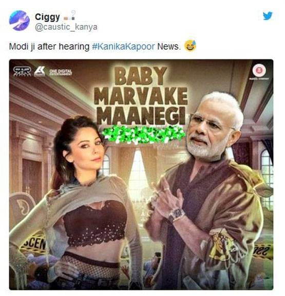 MORNING कोरोना से संक्रमित होने की जानकारी छिपाई, कनिका पर सोशल मीडिया पर बन रहे ऐसे मीम्स