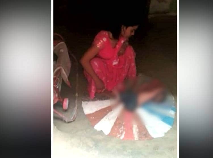साड़ी नहीं म‍िली तो 7 माह की बच्ची को मां ने मारा, वीड‍ियो बनाती रही ननद