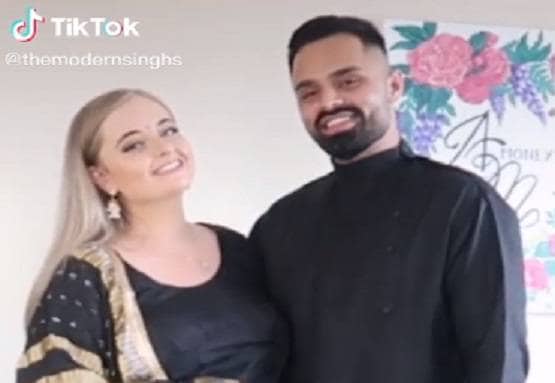 वायरल हुई हिंदी-पंजाबी बोलने वाली विदेशी भाभी, TikTok की बनी स्टार