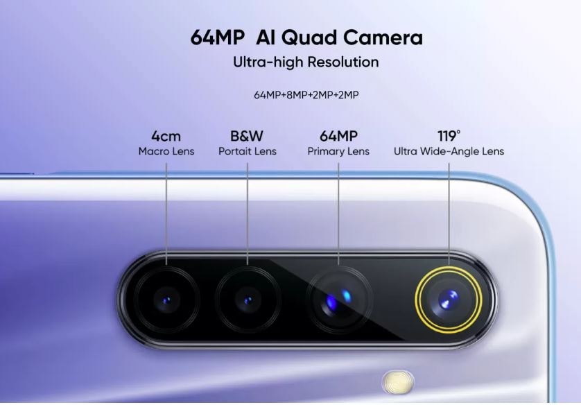 64 MP क्वॉड कैमरा वाले बजट स्मार्टफोन Realme 6 की पहली सेल आज