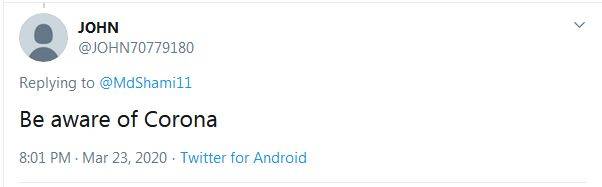 कोरोना: शमी ने डॉगी के साथ शेयर की फोटो तो फैंस ने लगाई लताड़