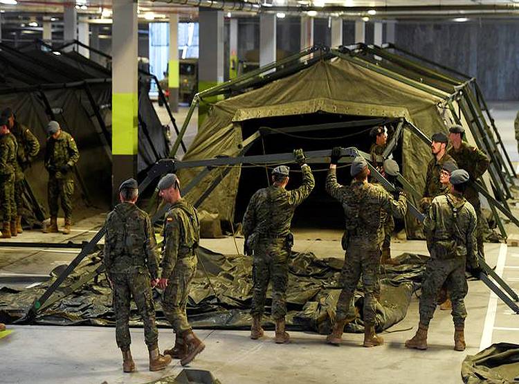 कोरोनाः स्पेन में सड़ रही लाशें, बुजुर्गों को लावारिस छोड़ा, सेना लगी जांच में