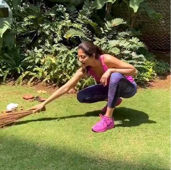 झाड़ू-पोछा बना सेलेब्स का टाइम पास, कटरीना से शिल्पा तक का हुआ ये हाल