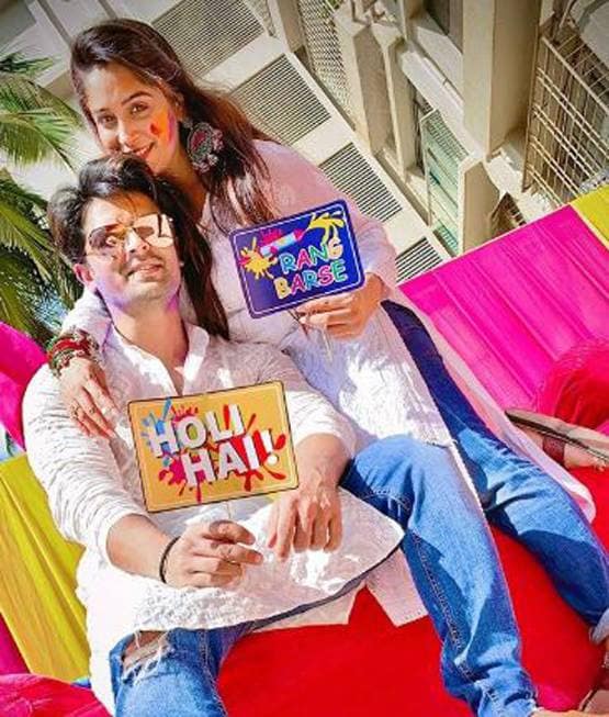 दीपिका कक्कड़ से लेकर रश्मि देसाई तक, टीवी सेलेब्स ने जमकर खेली होली