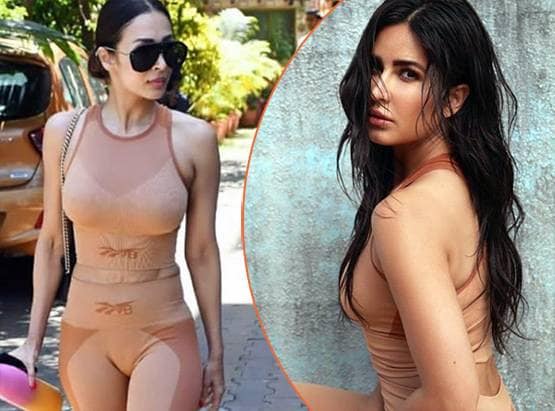 न्यूड जिमसूट में मलाइका के बाद कटरीना कैफ, कौन दिखा रहा बेहतर?