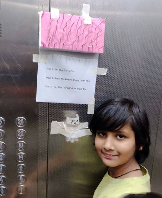 इस छोटी बच्ची की एक ट्रिक...जो कोरोना से लड़ाई में होगी कारगर