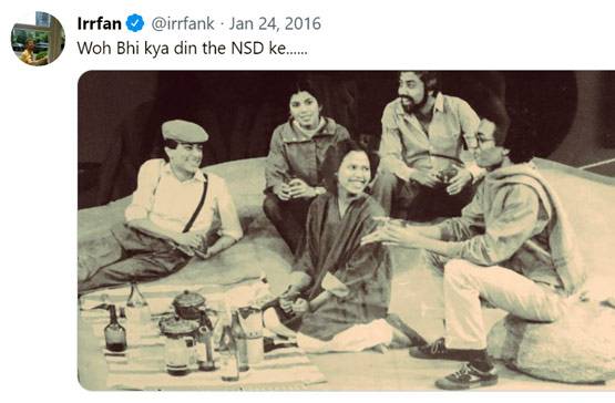 NSD में एडमिशन के लिए इरफान खान ने बोले थे दो झूठ, जानें- क्या थे वो