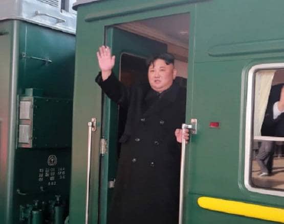सैटेलाइट तस्वीरों से हुआ खुलासा, यहां दिखी किम जोंग उन की ट्रेन