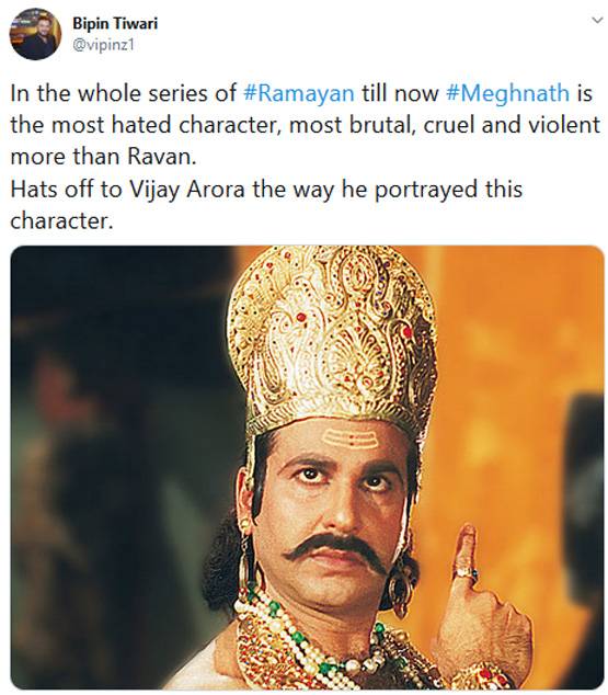 लक्ष्मण के बाद मेघनाद का फैन हुआ सोशल मीडिया, बताया लंका का असली वीर