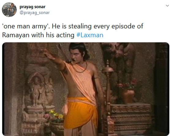 लक्ष्मण का दीवाना हुआ सोशल मीड‍िया, लिखा- यूं ही नहीं शूर्पणखा हुई आपकी फैन