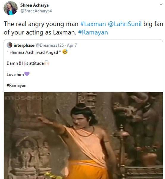 लक्ष्मण का दीवाना हुआ सोशल मीड‍िया, लिखा- यूं ही नहीं शूर्पणखा हुई आपकी फैन