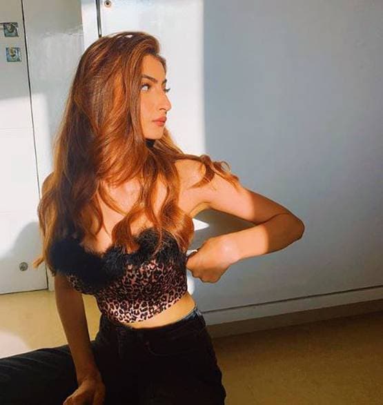 श्वेता तिवारी की बेटी ने बताई वर्कआउट की नई तरकीब, देखें तस्वीर