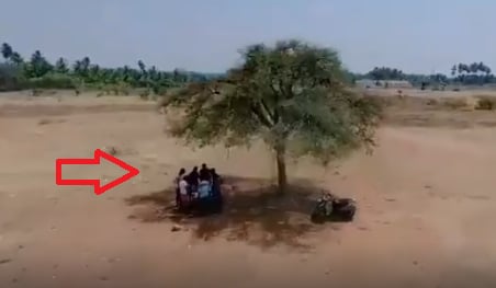 सिर पर आ गया ड्रोन तो सरपट घर को भागे लोग, लॉकडाउन का मजेदार वीडियो