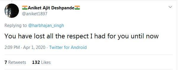 फिर फैंस के निशाने पर आए हरभजन, आफरीदी की मदद पर किया ट्रोल