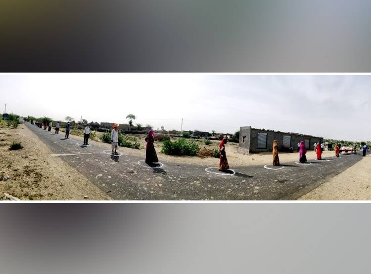 भारत-पाक सीमा के अंतिम गांवों में राशन खत्म, मदद को उतरी BSF