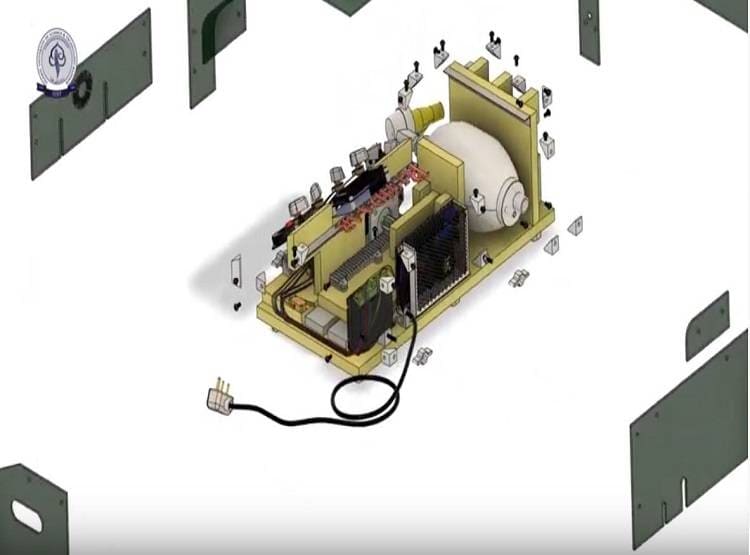 कोरोना: कश्मीरी छात्रों ने किया कमाल, बनाया बेहद सस्ता वेंटिलेटर