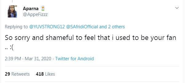 आफरीदी की मदद पर ट्रोल हुए युवराज, सोशल मीडिया पर फैंस को दी सफाई