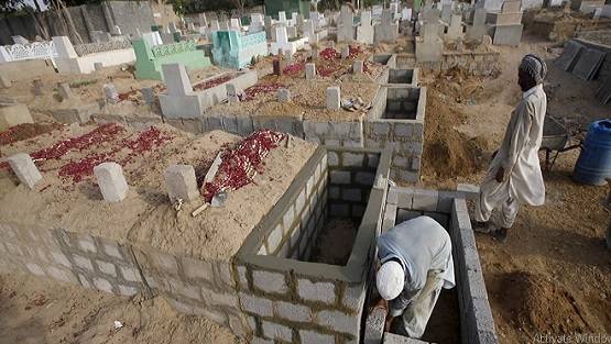 कोरोना: पाकिस्तान ने 80 एकड़ जमीन पर क्यों बनाया नया कब्रिस्तान?