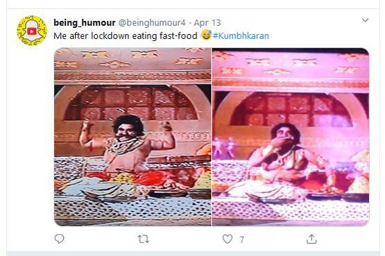 रामायण: कुंभकर्ण की इस बात के फैन हुए यूजर्स, ट्रेंड हुआ #Kumbhkaran