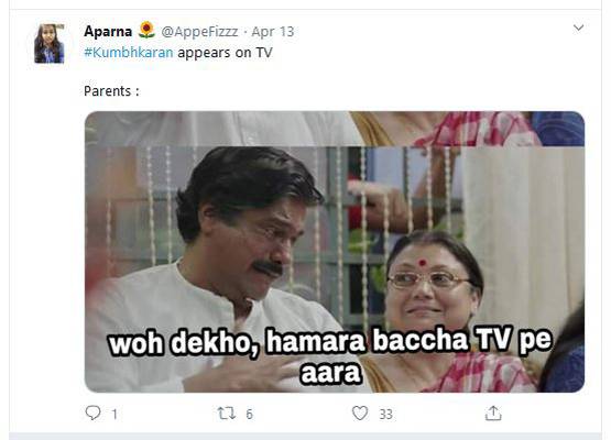 रामायण: कुंभकर्ण की इस बात के फैन हुए यूजर्स, ट्रेंड हुआ #Kumbhkaran