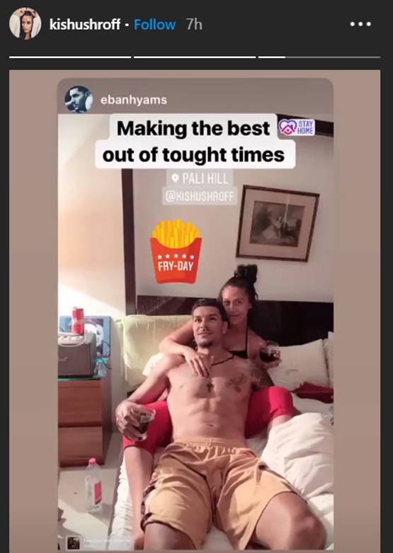 लॉकडाउन में बॉयफ्रेंड संग क्वालिटी टाइम बिता रहीं टाइगर की बहन, Photos