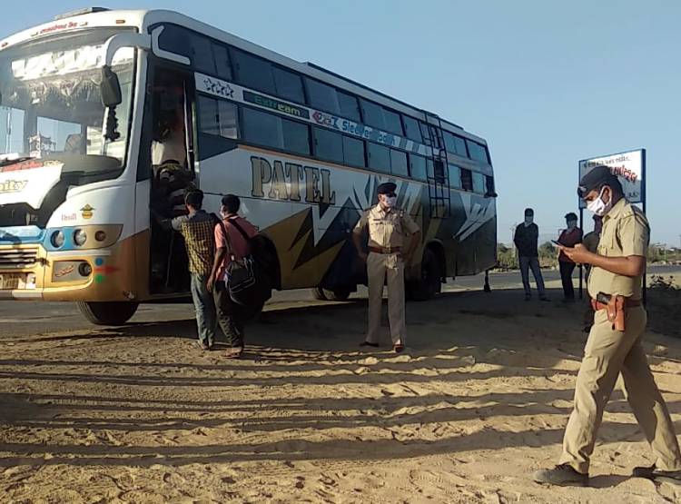 कंटेनर में छिपकर गुजरात से पंजाब जाना चाहते थे 36 लोग, ऐसे पकड़े गए