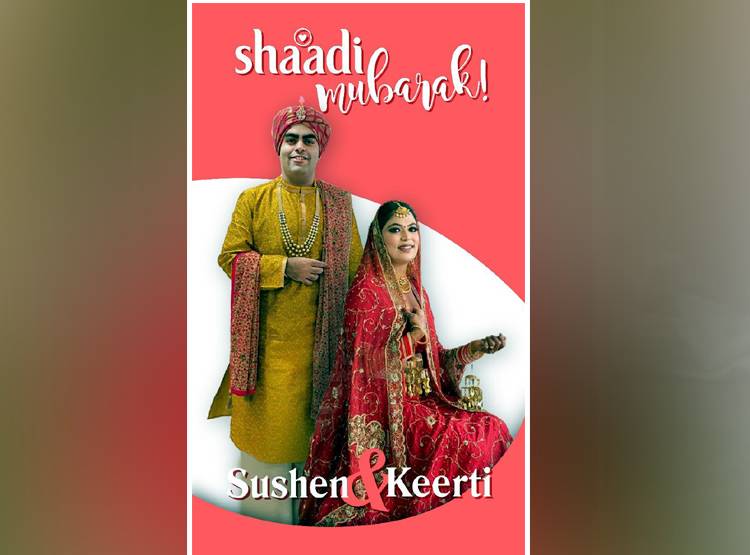 दूल्हा मुंबई तो दुल्हन बरेली में, ऑनलाइन निभाईं शादी की रस्में