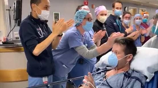 कोरोना: वेंटिलेटर पर था पति, 3 घंटे पत्नी से मुलाकात, फिर चमत्कार